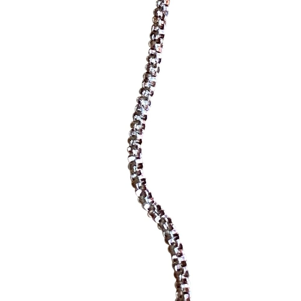 .999 Pure Silver Chain Bracelet With Adjustable Hook Clasp - Picture 8 of 8